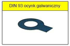 DIN 93 - PN-82021 stal ocynkowana